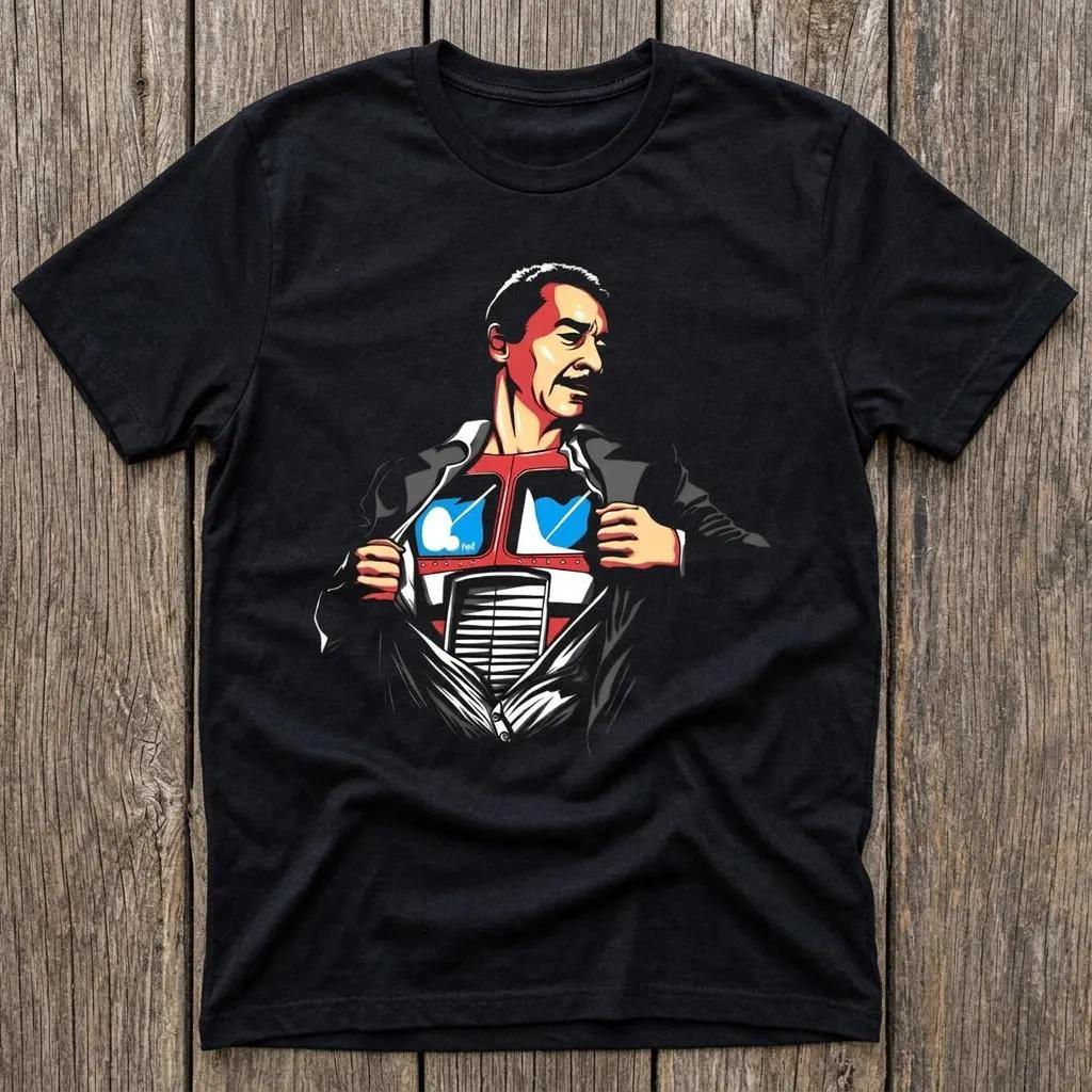Optimus Voice Actor Memorial Tribute Tshirt Peter Cullen Memorial Retro Tribute Tshirt Unisex And Unisex Vintage Cotton T Shirt