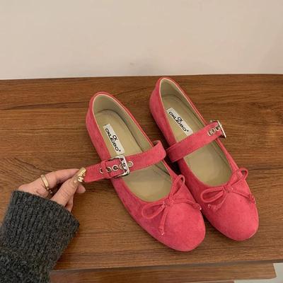 Мода Женщины Мягкий Круглый Носок Повседневные Женские Туфли-Лодочки с Декоративной Отделкой на Небольшом Каблуке Мэри Джейн Новые Ретро