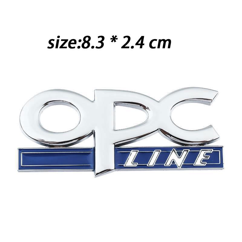 OPC OPC LINE Badge Car stickers for Opel Regal Lacrosse Modified High Performance Version Accessories Front grille Trunk Decals LE4