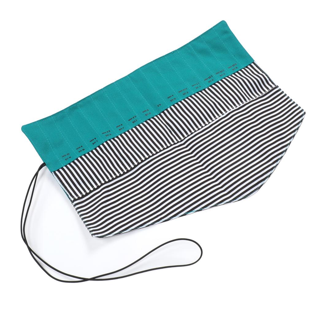 Crochet Hook Rolling Organizer Folding Oxford Cloth Portable Roll Up Knitting Needles Holder Case
