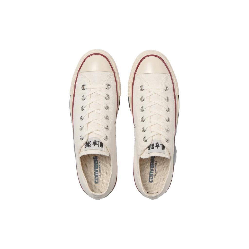 Converse All Star Comfortable Classic Breathable Lightweight Shock Absorption Low Top Canvas Shoes Unisex Sneakers White 31308200