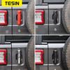 TESIN For Jeep Wrangler JL 2018+ Car Exterior Side Door Handle Tailgate Handle Decoration Cover Stickers For Jeep Wrangler