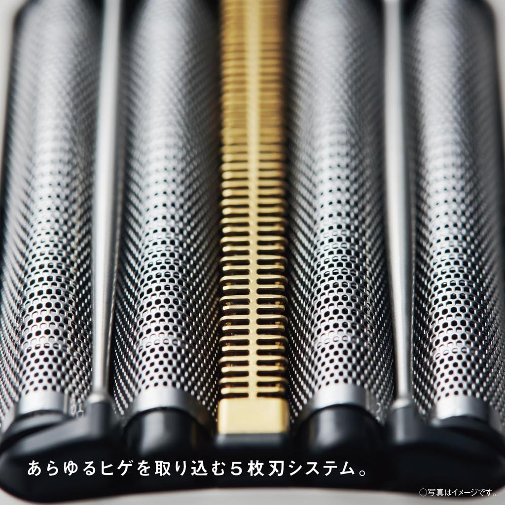 Panasonic Ram Dash Shaver Shaver Compact Basic Type 5 лезвий матово-черный ладонный мужской ES-PV3A-K