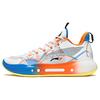 Li Ning YuShuai 14 Низкие Амортизирующие Скользкие Износостойкие Низкие Баскетбольные Кроссовки Мужские Белый Красный Синий ABAR123-33