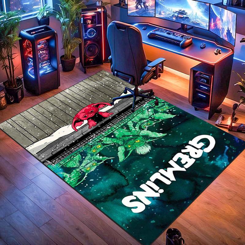 Gremlins Festive Chaos carpet Suitable for all seasons Living room and bedroom mats Dormitory decoration Bathroom mat Christmas gifts
