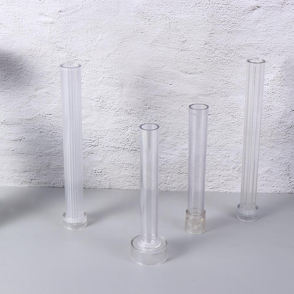 Church Party Plastic Match Large Cylinder Rib Clay Tools Stripe Soap Making Long Pole Candle Mold