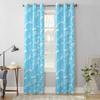 Ocean Abstract Waves Summer Window Curtains for Living Room Luxury Bedroom Curtain Kitchen Blinds Drapes Curtains