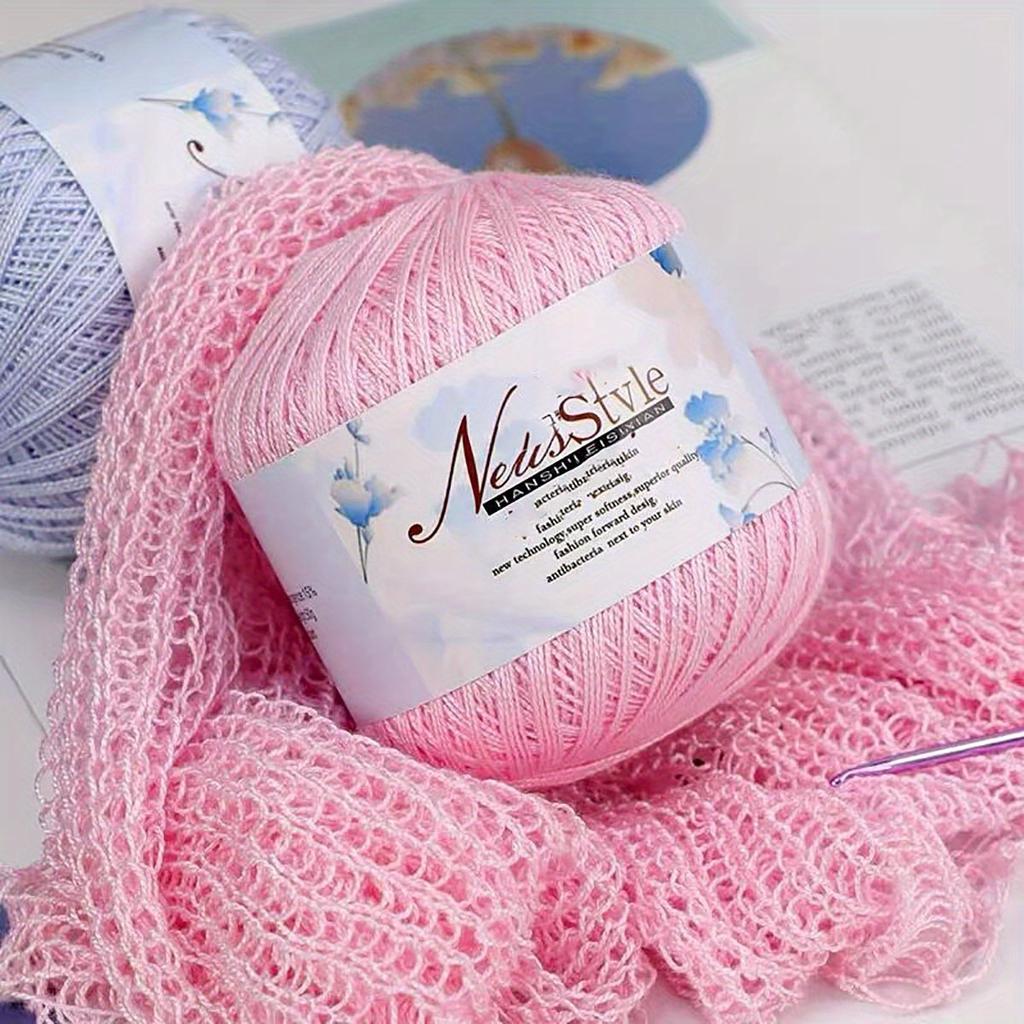 6 шт. 300 г/10,56 унц. Хлопчатобумажная камвольная пряжа Многоцветная Машинная стирка Пряжа для вязания и крючка DIY Пряжа для шалей Амигуруми, Детских пледов Товары для рукоделия