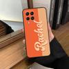 Персонализированный цвет имени для чехла телефона Samsung Galaxy M13 M23 M33 M53 M21 M31 M51 M30s M20 M12 M32 M52 M14 M34 M54