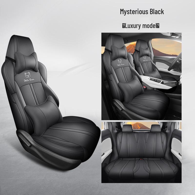 BYD Seagull Car Seat Cushion: New Full Leather, Four-Season, Five-Seat Fit