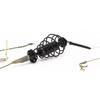 Fishing Trap Basket Long Line Carp Nesting Device with Hooks Fishing Feeder Cage Bait Holder for Fishing Set Spring Tool