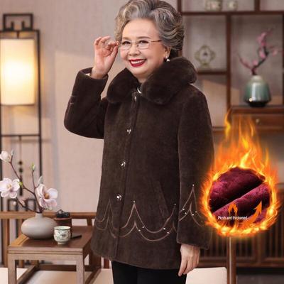 YUZHAOLIN Женское теплое зимнее хлопковое пальто на флисовой подкладке