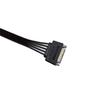 5PCS SATA Power 15 Pin 1 Male To 5 Female Splitter Hard Drive Adapter Cable Expa