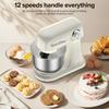 TEENDOW SM-B03 Home Food Processor,1500W,12 speed settings,extra-large 5L capacity,304 stainless steel bowl,food-grade accessories.