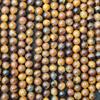 Круглые бусины из натурального золотого тигрового глаза, свободные бусины из целебных драгоценных камней, изготовление ювелирных изделий своими руками для браслета и ожерелья, размер 6 мм, 8 мм, 10 мм.