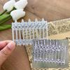 Fence Mould Cutting Die, Paper Die Cuts, Cutting Dies for Card Making, Metal Die Cut Stencil for DIY Crafts Scrapbook Album Paper Card