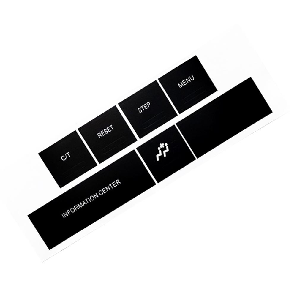 Ремонтные наклейки для Chrysler Jeep Cherokee Commander 2005-09