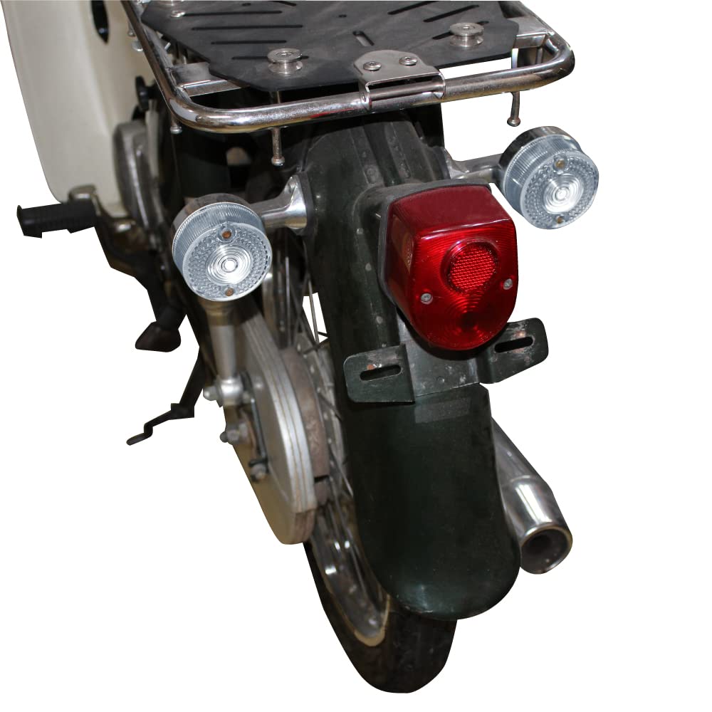 MADMAX MM11-H003-CL-4 Линза указателя поворота для Honda Super Cub C50/C70/90 Standard/Deluxe, прозрачная, комплект из 4 штук