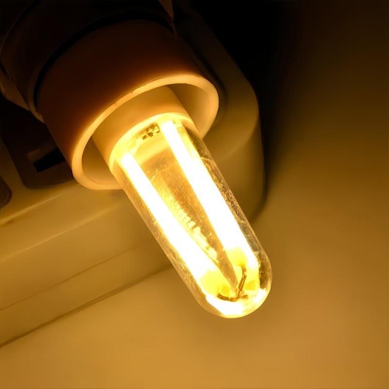 G9 светодиодная керамическая лампа с регулировкой яркости 230 В 220 В, 3 Вт, 6 Вт, 4 светодиодных нити накаливания, люстра COB заменяет галогенные прожекторы мощностью 30 Вт, 60 Вт