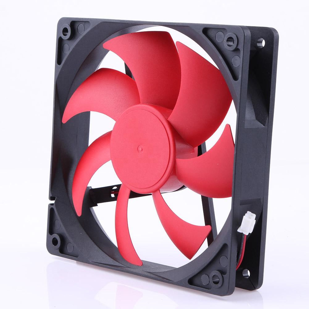 120x120x25mm Cooling Fan DC 12V 12cm 120mm Cooler Fan 2Pin Computer Case Fan Laptop GPU DC Cooling Fan Ball/Sleeve Power Supply
