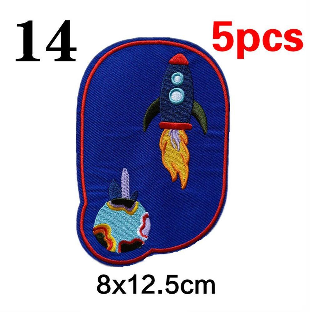Cartoon Sewing Elbow Jeans Stickers Knee Appliques Patches Embroidered Badges