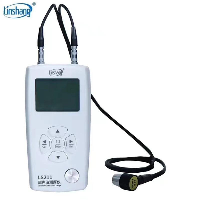 Linshang LS211 0.001мм УЗ Толщиномер Ультразвуковой Толщиномер Тестер НК УЗТ УТМ Измерительный Инструмент для Стенки Трубы Металл Сталь