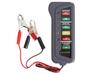 12V Battery and Alternator Tester, with Crocodile Clips