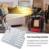 Support Bracket Heat Powered Stove Fan Mounted Accessories Strong Load-bearing Easy To Install Stove Fan Bracket for Mr. Heater Buddy