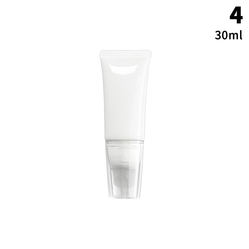 1Pcs 30Ml Cosmetic Flat Hose Duck Tongue, Brush Head, Silicone Roller Flat Cap Empty Bottle