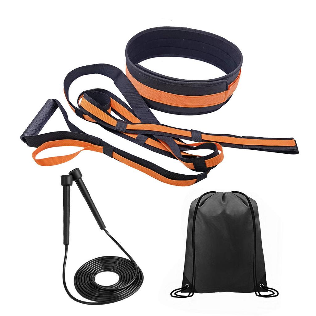 Speed Training Kits Resistance Band Overload Running Resistance Harness with Jump Rope Strength Training Accessories