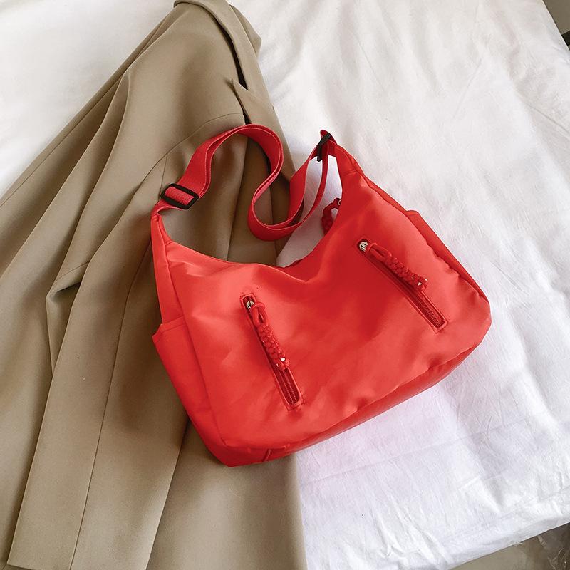 2024 летняя повседневная сумка-мессенджер большой вместимости, новая модная персонализированная трендовая сумка через плечо для поездок на работу