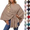 Women's Elegant Shawl Wraps Soft Open Front Sweater For Spring Fall Winter