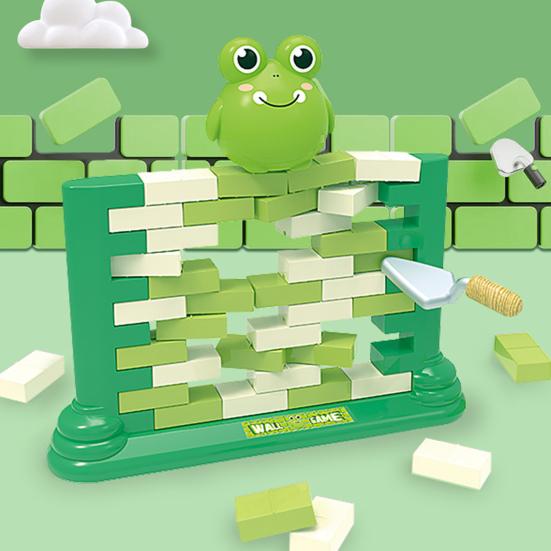 Игра «Нажми на кирпичную стену», мини-строительные блоки, укладка, развивающая игрушка, интерактивная игра для родителей и детей, настольная доска для малышей и мальчиков