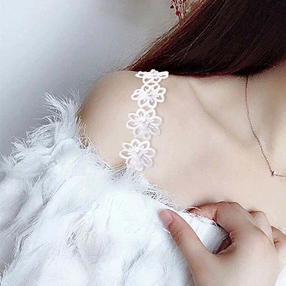 Жемчуг Силиконовый Невидимый Цветок Плечевой Бретель Аксессуары Для Бюстгальтеров Женский Пояс Для Бюстгальтера Бретели