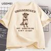 Undiagnosed But Something Ain't Right T Shirt Men Women Funny T-Shirt Silly Graphic Tee Harajuku Cotton Short Sleeve Tee Shirt