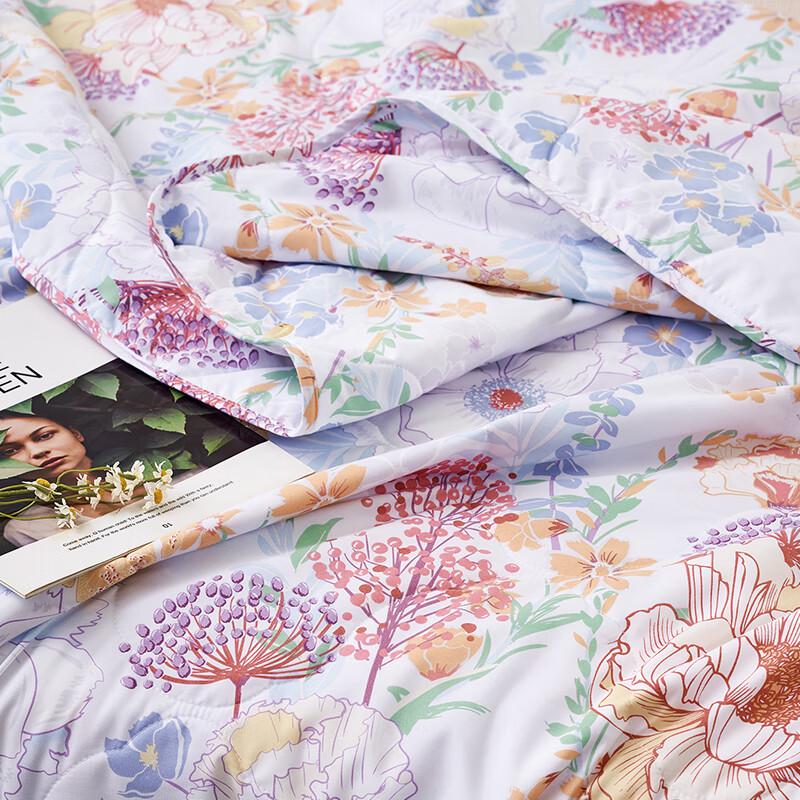Fuanna Cooling Seven-Hole Antibacterial Summer Quilt