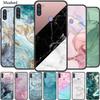 Для Samsung Galaxy M11 Чехол Мраморный Мягкий Силикон ТПУ Задняя Крышка Чехол для Телефона для Samsung Galaxy M11 M 11 Funda для SM-M115F Coque
