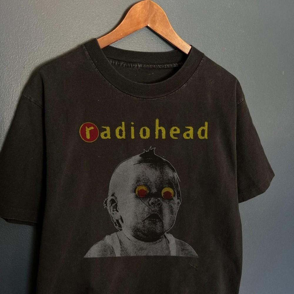 Radiohead Band Tshirt Radiohead Graphic Classic Style Tshirt S5XL KH14860 Unisex T-Shirt