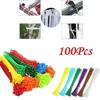 100 шт./упак. 2,5*150 мм цветные заводские стандартные самоблокирующиеся пластиковые нейлоновые кабельные стяжки