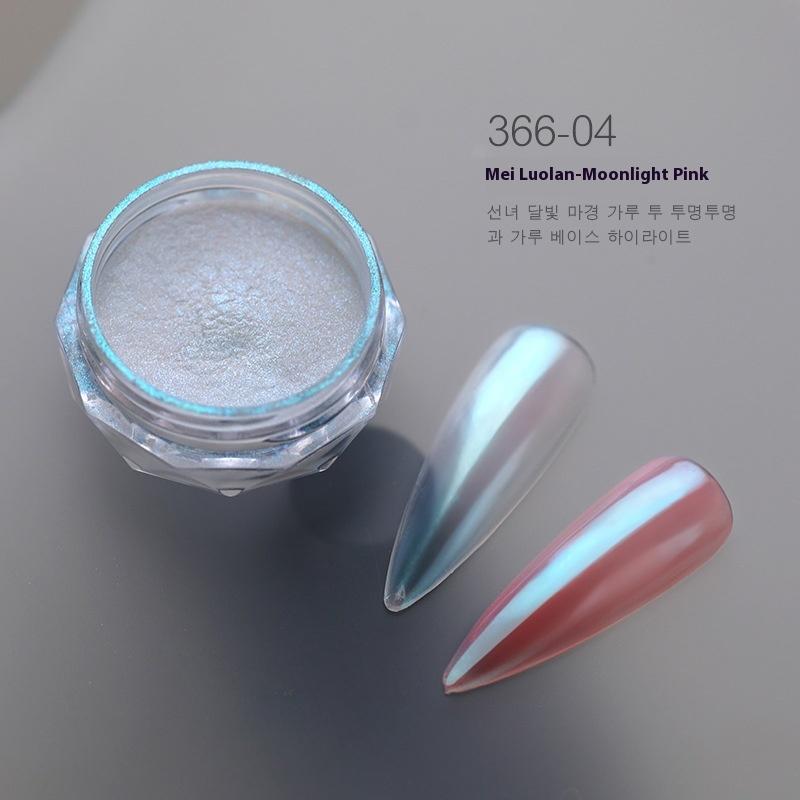 Аврора Жемчужный Хром Пудра Глиттер для Ногтей Белый Черный Лунный Свет Зеркальный Русалка Свадебный Фея Маникюр Декор Аврора Жемчужный Хром