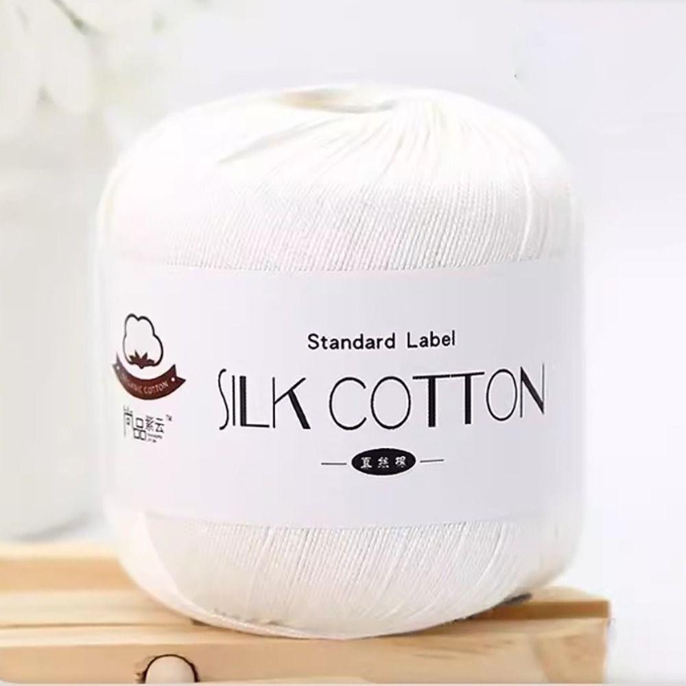 Мягкий Молочный Хлопок DIY Пряжа для Вязания Ручная Вязка Крючком Вязание Рукоделие