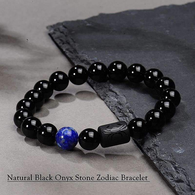 12 браслетов созвездий Homme, браслеты со знаками зодиака, креативный эластичный браслет из бисера для женщин и мужчин, ювелирные изделия для пар, подарки
