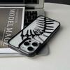 3D чехол-рыбья кость с полыми элементами для рассеивания тепла для iPhone 16 15 14 13 12 11 Pro Max, противоударный, гальванизированный, мягкий