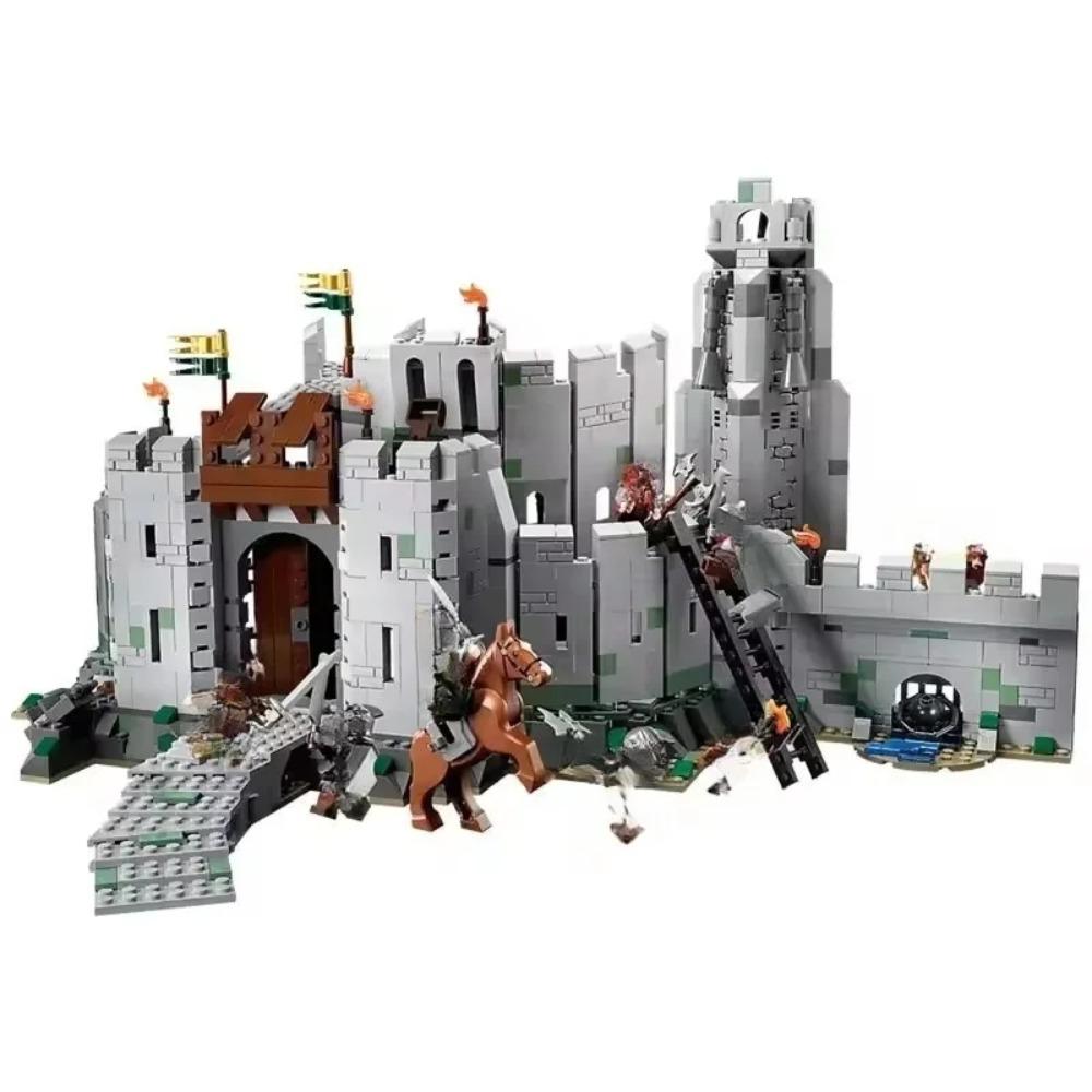 New MOC Medieval Castle Street View Building Model, Home Decor Display Ornament, Holiday & Birthday Gift