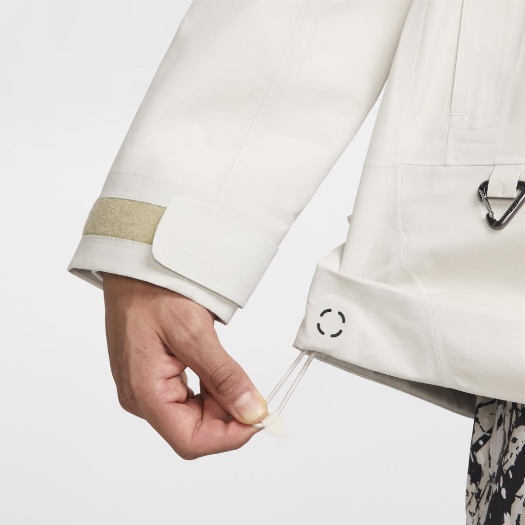 Nike ACG Storm-Fit Adv Misery Ridge GORE-TEX однотонная повседневная спортивная куртка на молнии с капюшоном унисекс-куртки Peak-White FV8642-104