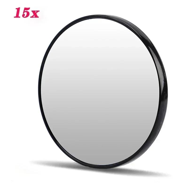 Popular Round Mirror 5x/10x/15x Magnification Mirror with Suction Cup Blackhead Magnifying Mirror for Bathroom Portable Makeup