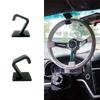 Модифицированный крючок для рулевого колеса JDM автомобиля, 45°/60°, Черный, под карбон, Вешалка для рулевого колеса