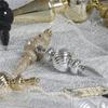 Пластиковое елочное украшение, расписанное вручную, с длинным заостренным уникальным силуэтом, праздничное украшение для витрины
