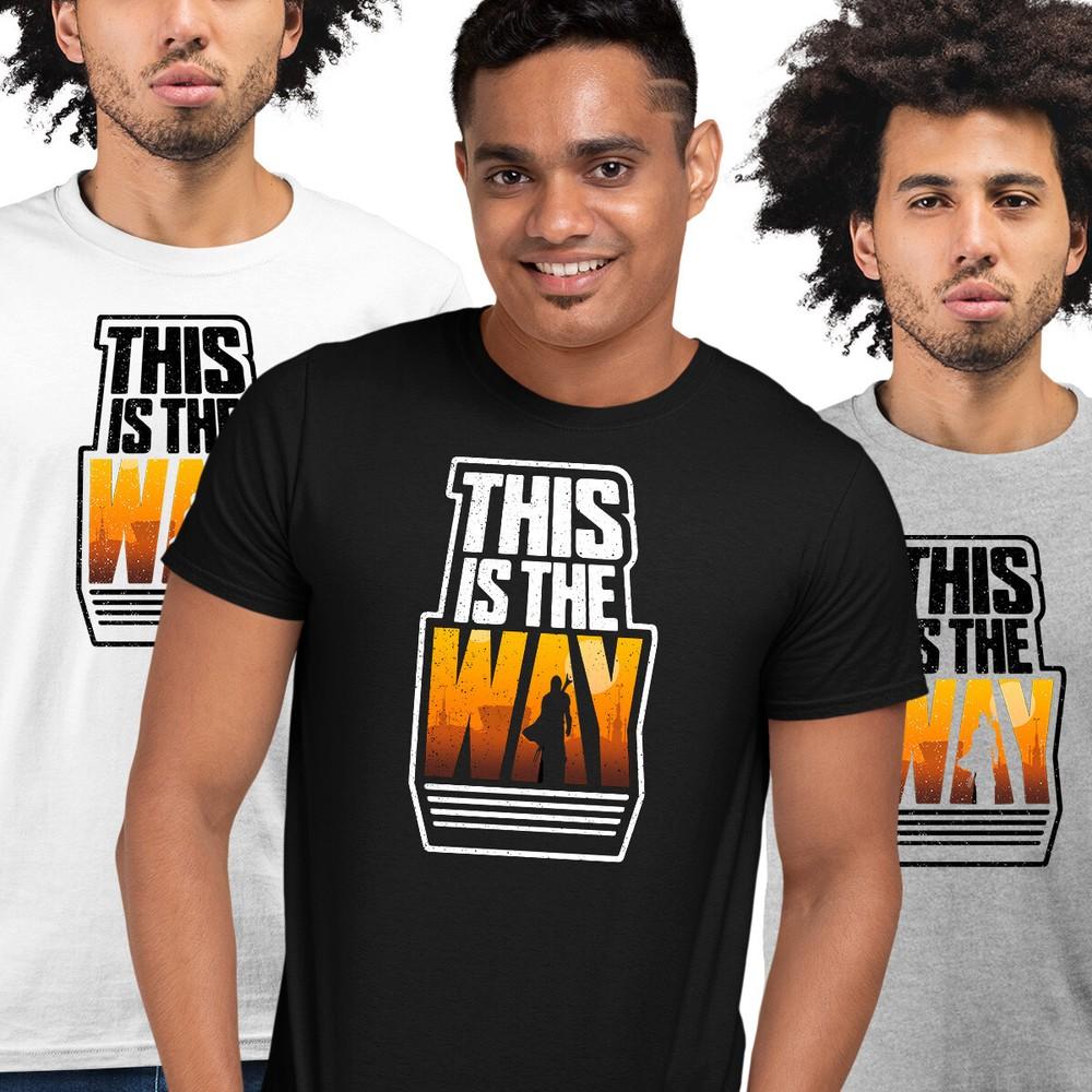 This Is The Way TShirt Mando Star Baby Yoda Birthday Gift Tee