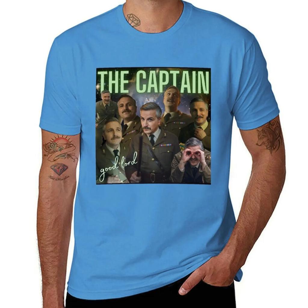 The Captain - BBC Ghosts T-Shirt cute tops sports fans quick-drying for a boy big and tall t shirts
